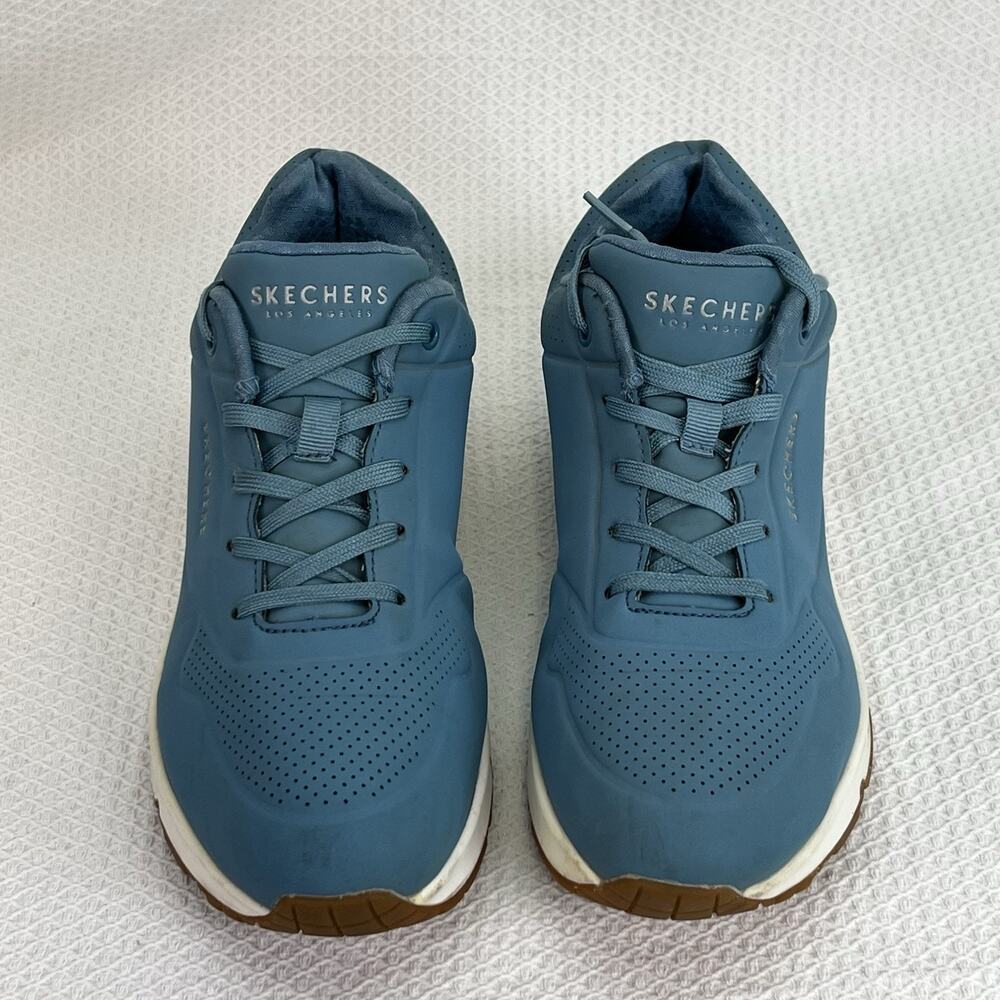 Skechers Air Cooled Memory Foam Sneakers Blue Women’s US 9 Walking Shoes